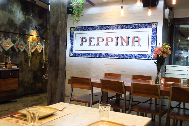 バンコクの人気のピザ屋さん「PEPPINA」でランチ＠プロンポンsoi33
